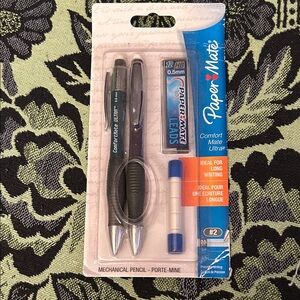 Black Mechanical Pencil Set